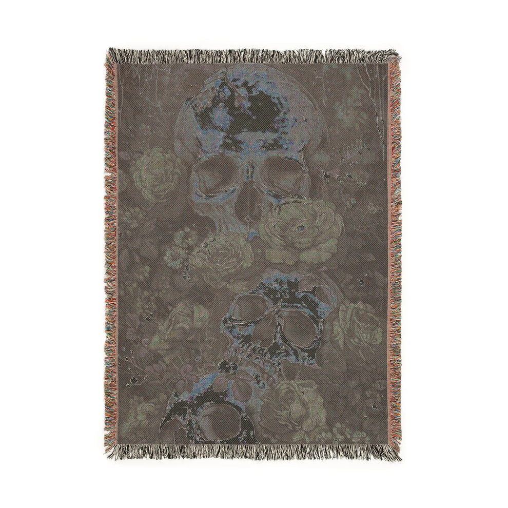 Skulls & Rose Blanket